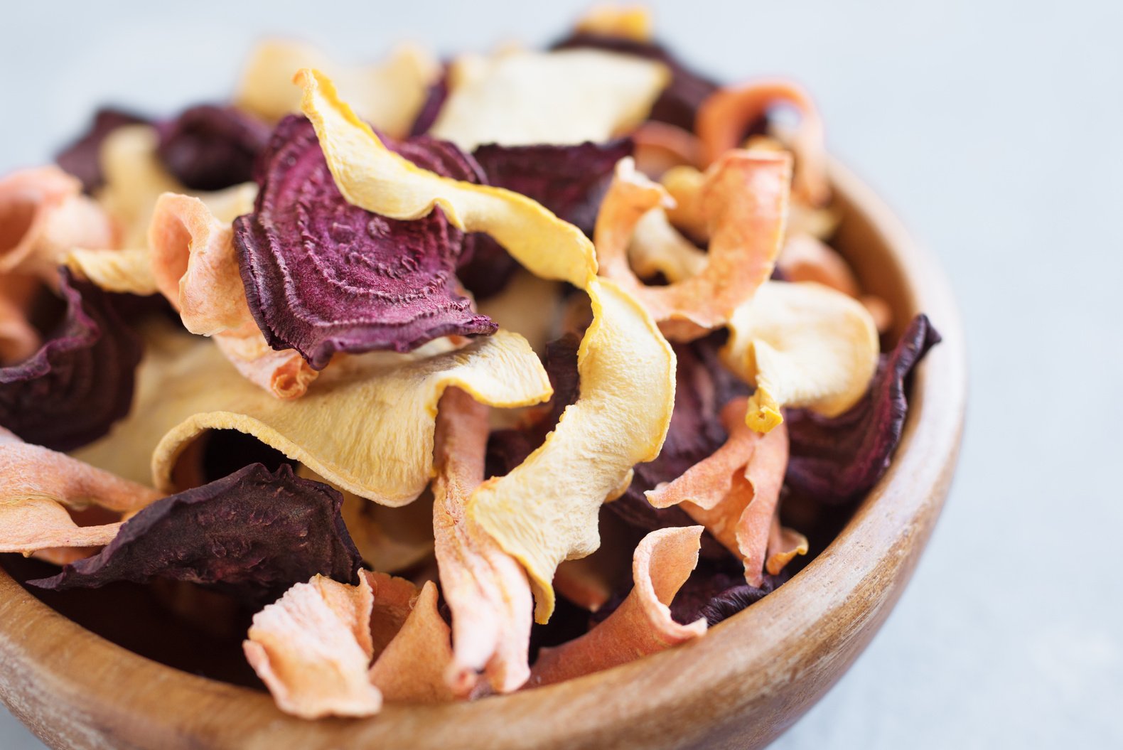 dehydrated vegetable chips